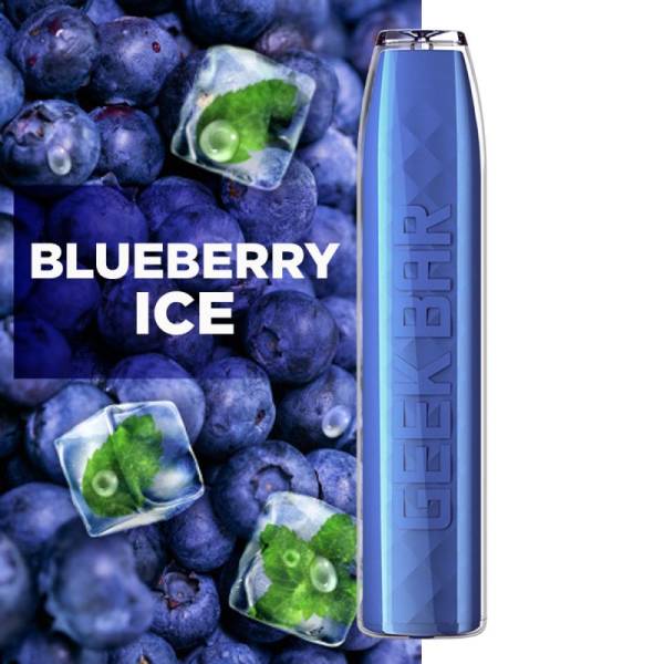 Pod jetable Gout Blueberry ice- 2ml - 20mg de nicotine